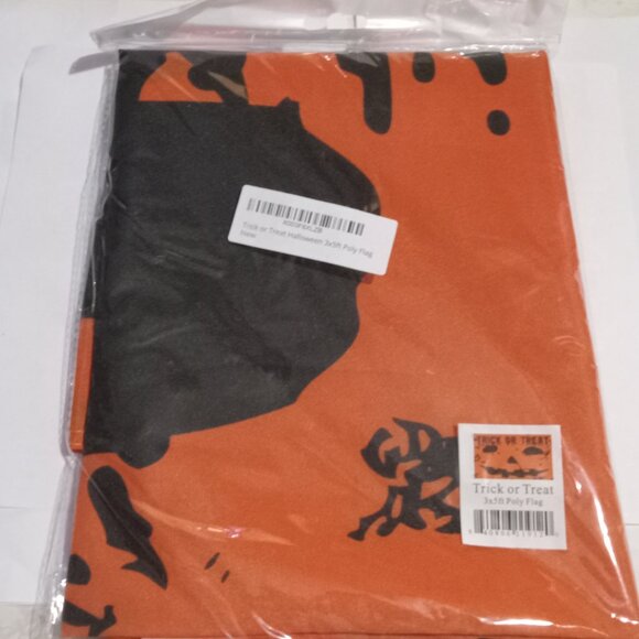 👻 Halloween Pumpkin Trick or Treat Jack O Lantern 3x5 Feet Flag - Picture 2 of 3